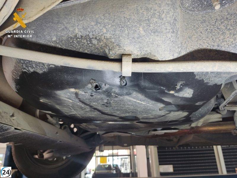 Joven arrestado por múltiples robos de combustible en Tarazona