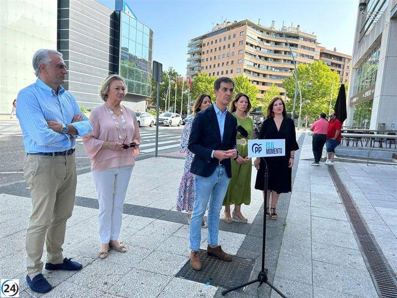 Navarro (PP) destaca reducción de impuestos para las rentas medias y bajas y generadores de empleo