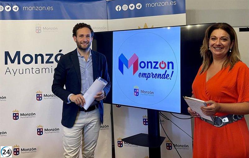 El programa Monzón Emprende alcanza los 100.000 euros de ayudas en cuatro años.