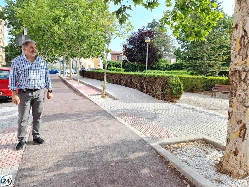 Ayuntamiento de Teruel optimiza accesibilidad en calles de Barbastro