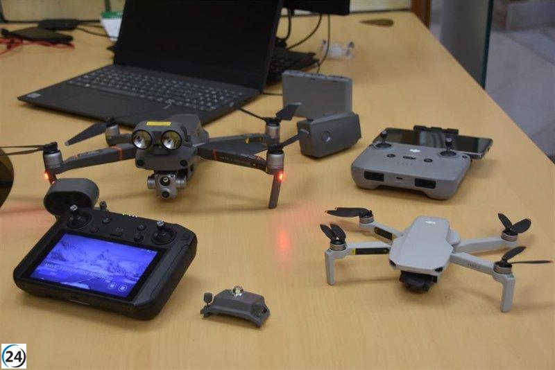 Barbastro (Huesca) expande unidad de drones de la Policía Local