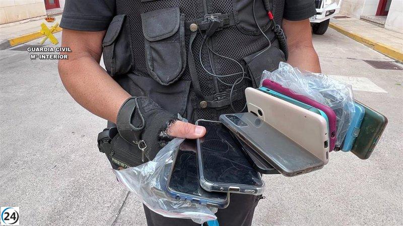 Detenidos 7 individuos por robo de móviles en el evento del