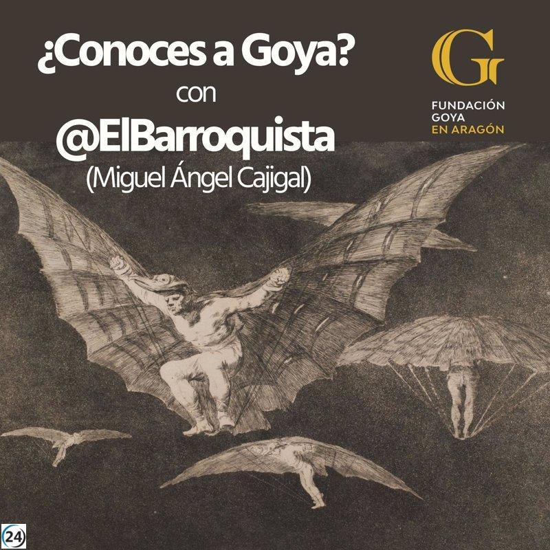 Fundación Goya en Aragón grabará su primer podcast con divulgador conservador en el Museo de Zaragoza.