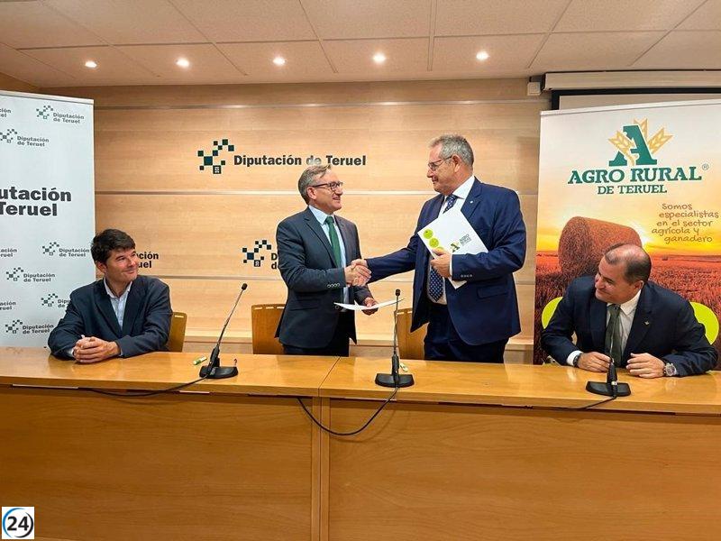 La DPT y Caja Rural de Teruel firman acuerdo para respaldar ferias agropecuarias y medioambientales