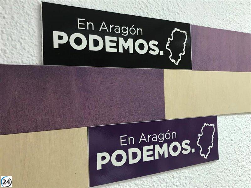 Podemos insta a Jorge Azcón a solucionar el caos en La Romareda que él creó.