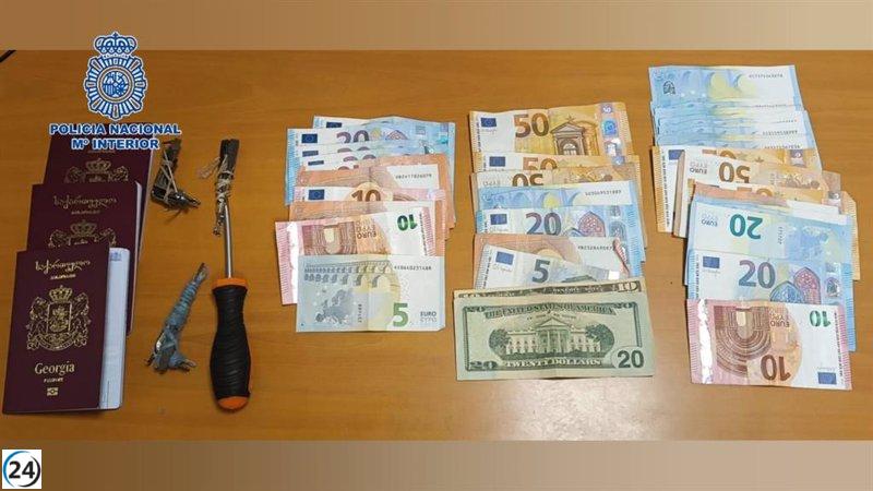 Tres hombres arrestados en Zaragoza por robo en flagrancia