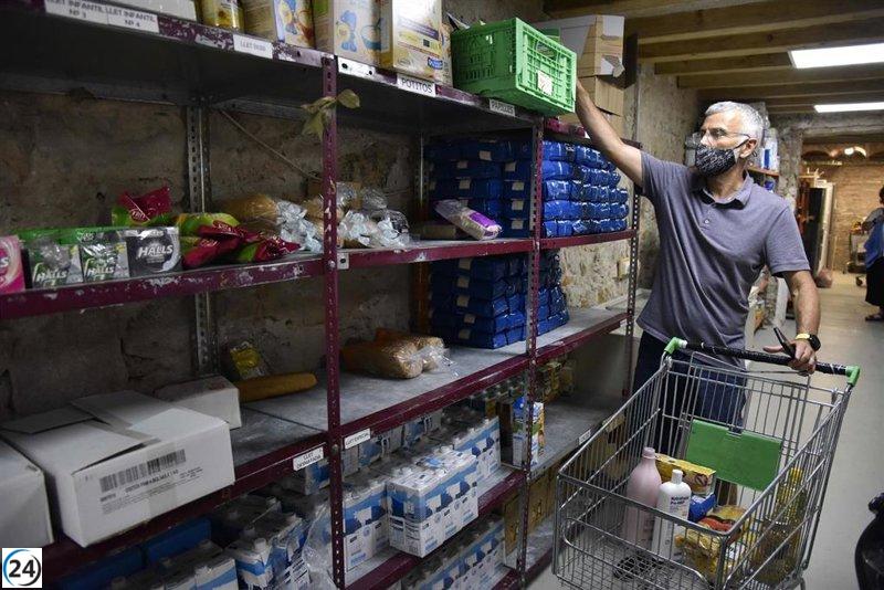 La Fundación 'la Caixa' y CaixaBank recaudan 48.469 euros en Aragón a través de su programa 'Ningún hogar sin alimentos'