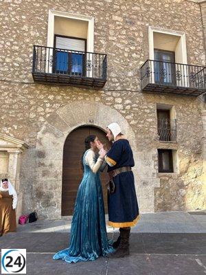 La emotiva declaración de amor de Diego e Isabel destaca en la apertura de La Partida de Diego en Teruel