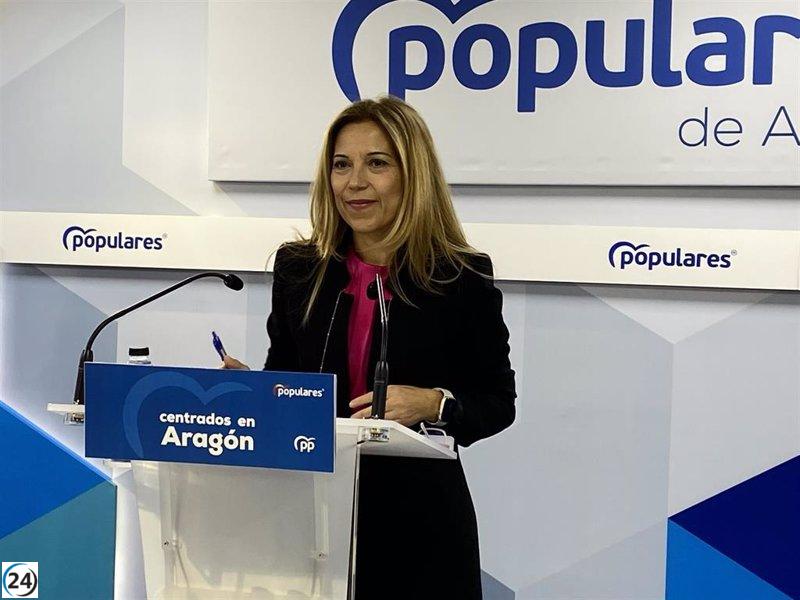 PP de Aragón culpa al PSOE de la ruptura del modelo de convivencia por parte de Sánchez