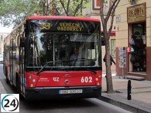 Comité del autobús urbano de Chueca no encuentra justificación para un paro en las fiestas del Pilar
