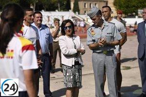Robles afirma que la jura de bandera de la princesa Leonor será una ceremonia sin precedentes