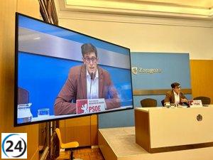 El PSOE arremete contra el retraso y la falta de eficacia del Gobierno de Zaragoza en el IMEFEZ.