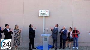 Tarazona rinde tributo a Orthez con una glorieta dedicada a su ciudad hermana francesa