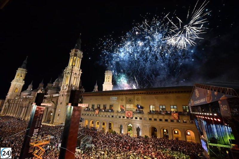 Las jugadoras del Casademont encabezan el inicio de las Fiestas del Pilar en Zaragoza