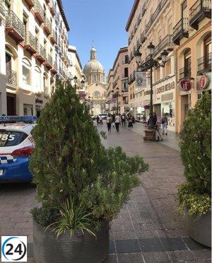 Ocho arrestos por robo de móviles durante el inicio de las festividades en Zaragoza, gracias al trabajo conjunto de la Policía Nacional y la Local.