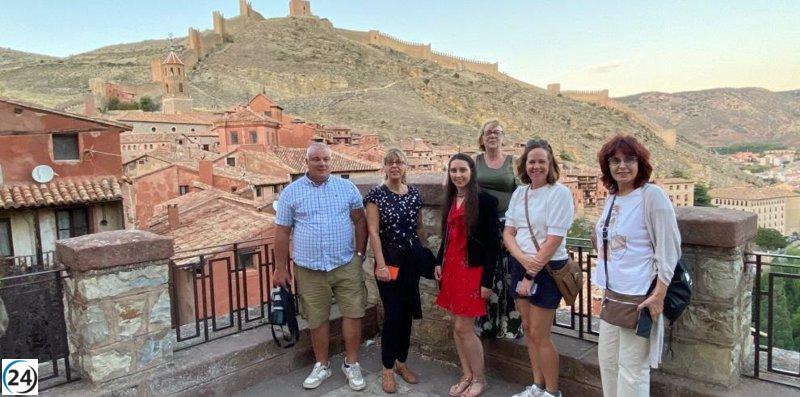 Turoperadores británicos descubren las atracciones turísticas de Teruel
