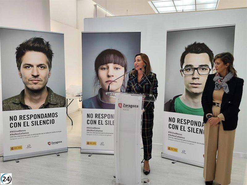 Aumentan las cifras de atención por violencia de género en Zaragoza con 844 casos, incluyendo 507 nuevas víctimas.