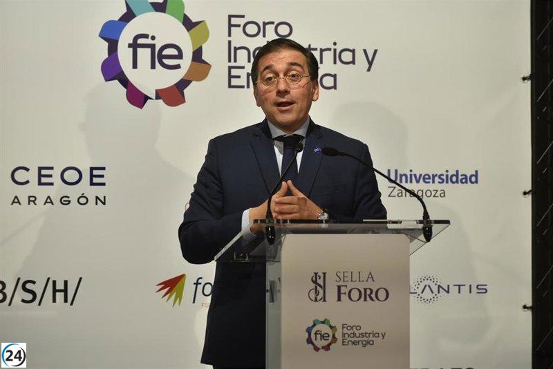 Albares proclama: 