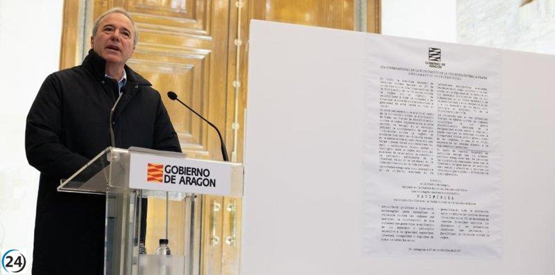 El Gobierno de Aragón reafirma su compromiso implacable en la batalla contra la violencia de género.