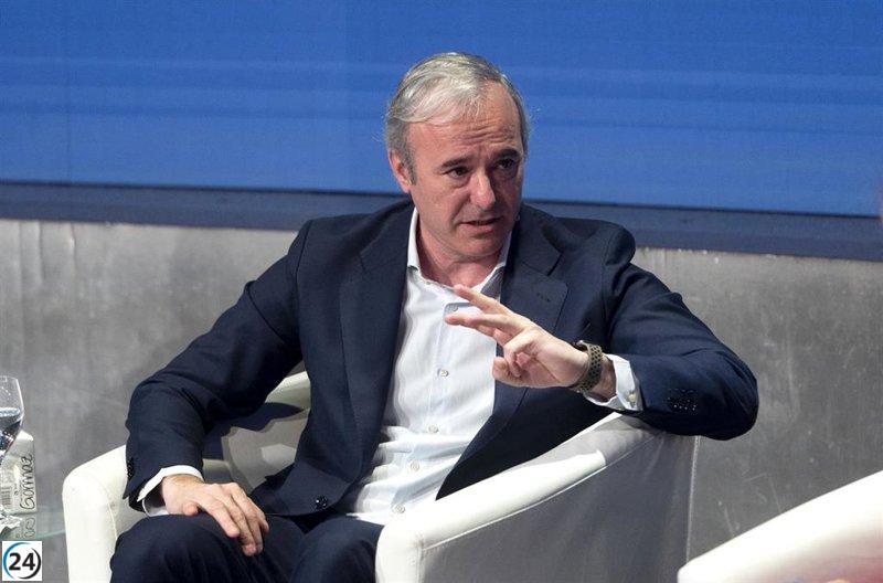 El alcalde de Zaragoza advierte de una posible reducción de fondos de la UE si se aprueba la amnistía.