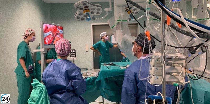 Cirugía robótica debuta en Ginecología del Servet con éxito
