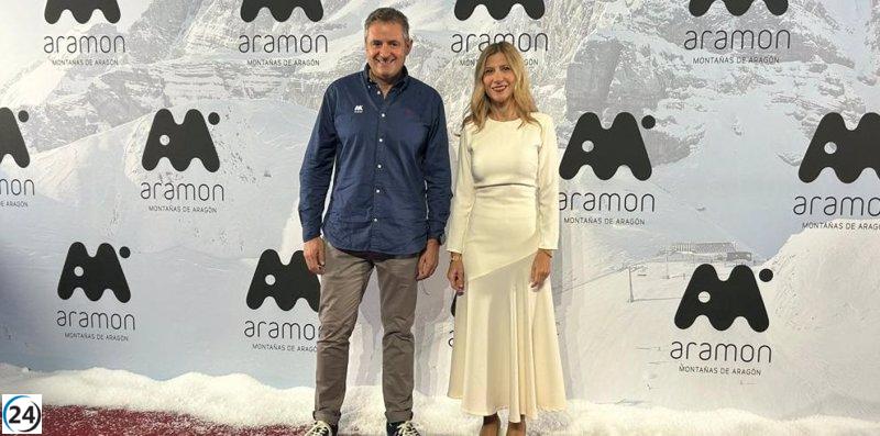El Gobierno de Aragón se compromete a respaldar y promover el sector de la nieve en la presentación de la nueva temporada de Aramón.
