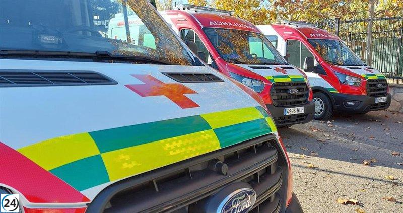 Cruz Roja refuerza sus operaciones en Zaragoza con tres ambulancias de Soporte Vital Básico