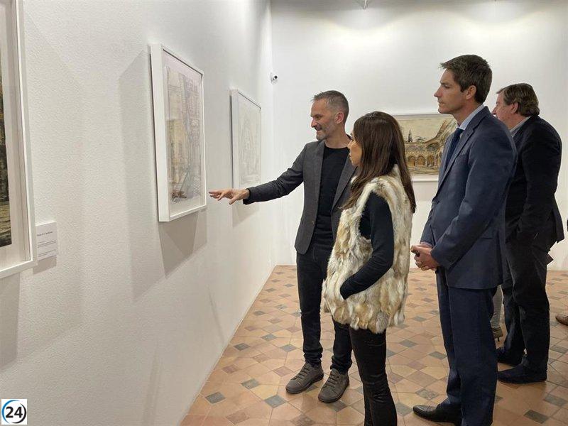 Exposición en La Aljafería presenta obras de arquitecto polaco en embajada española en Roma.