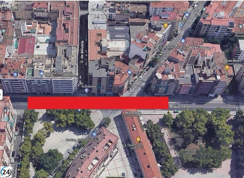 La Operación Asfalto impacta la circulación en cuatro rutas de Zaragoza esta semana