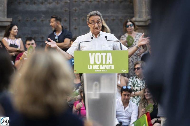 Iniciando con las declaraciones de Calvo (VOX), asegura que Abascal empleó una 