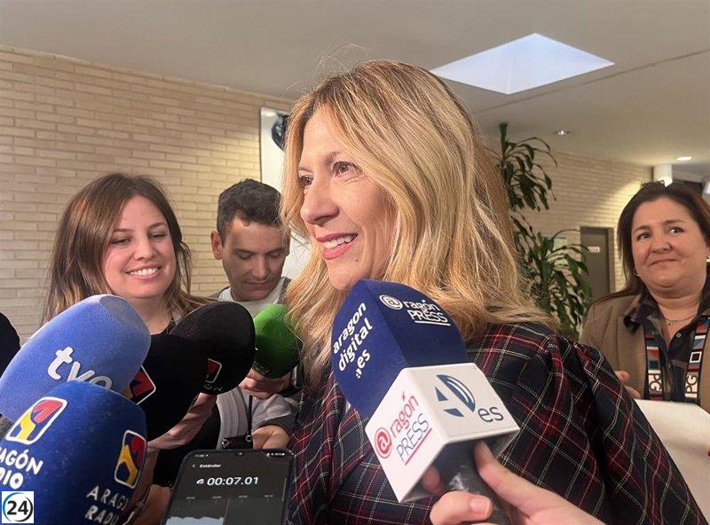 Aragón sigue liderando la logística a pesar de la renuncia de Amazon en La Muela, destaca Mar Vaquero