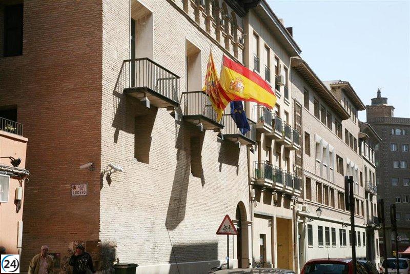 Conmemoración de la ejecución de Juan de Lanuza V, organizada por el Justicia de Aragón