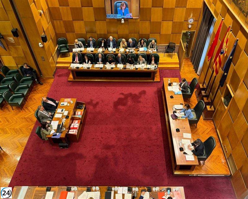 El Ayuntamiento de Zaragoza rechaza la moción de censura en Pamplona junto al PSOE y ZeC