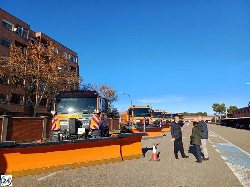 Zaragoza cuenta con 69 quitanieves para el dispositivo de vialidad invernal.