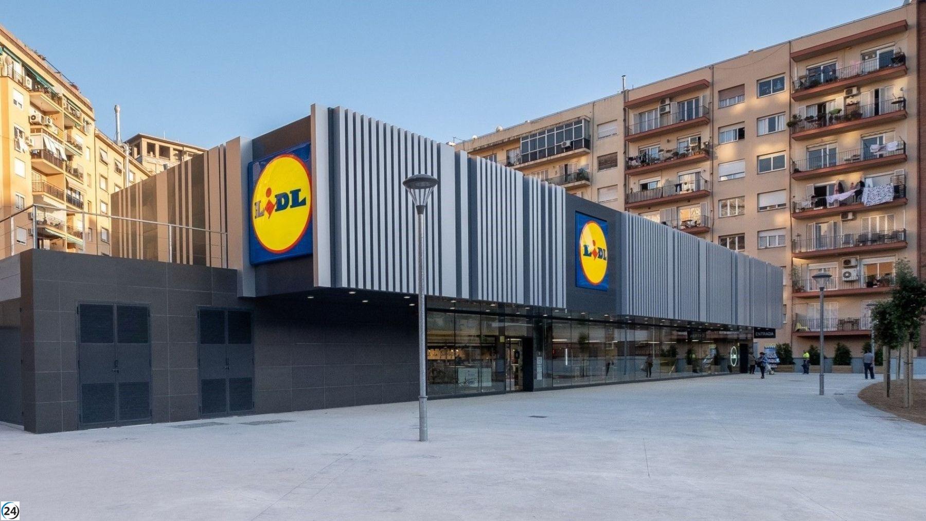 Funcionamiento de la app de Lidl para ver ofertas.