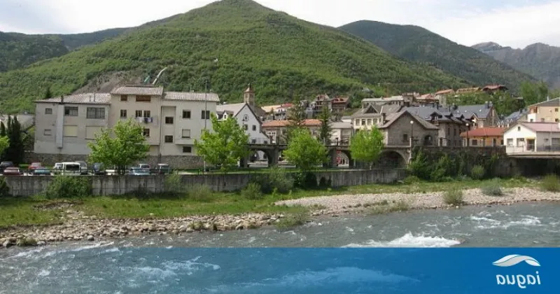 El río Gállego, uno de los más amenazados por la contaminación en Aragón